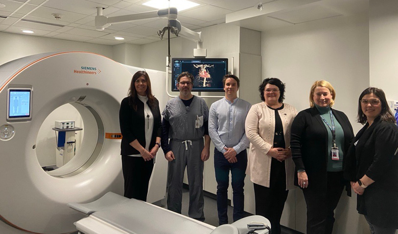 Inauguration du nouveau TACO au service de radiologie de l’Hôpital de Roberval