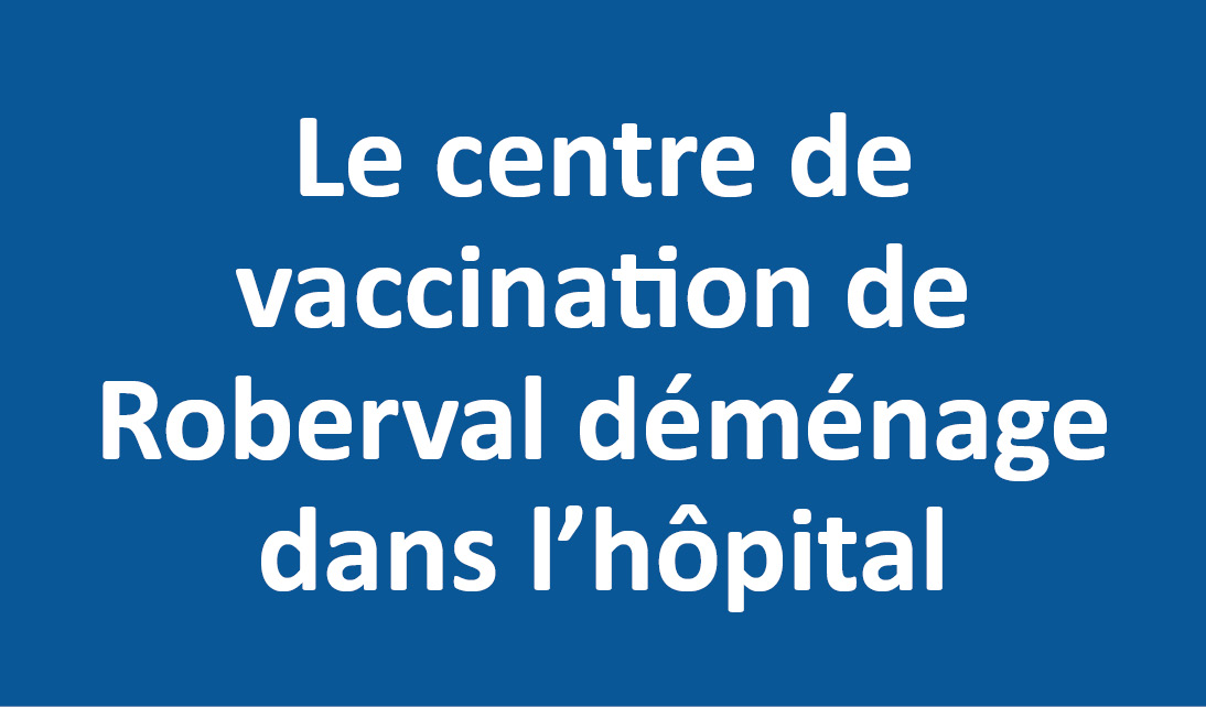 Relocalisation temporaire du Point de service local — Roberval